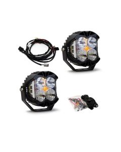 Baja Designs Jeep JL/JT Rubicon Steel Bumper LED Light Kit LP4 - 447672