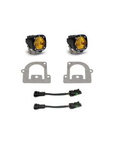 Baja Designs 21+ Ford Bronco Sport S1 WC LED Fog Pocket Light Kit - Amber - 447683