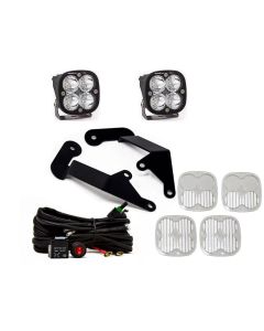 Baja Designs 21+ Ford Bronco Sport Squadron Sport Spot LED Light Pods - Clear - 447687