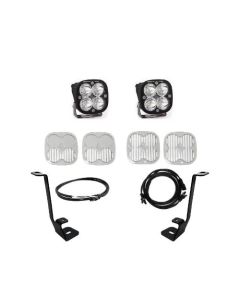 Baja Designs 2021+ Ford F150 A Pillar Kit Squadron Sport Spot with Upfitter - 447695UP