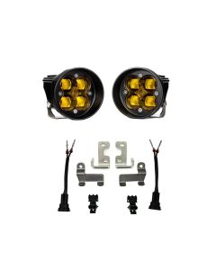Baja Designs 2016+ Toyota RAV4 Squadron Fog Light Pocket Kit -Amber - 447704
