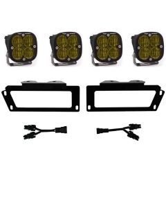 Baja Designs 09-12 Ram 2500/3500 Fog Pocket Kit - Amber - 447719