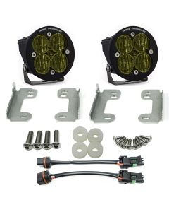 Baja Designs 18-20 Jeep JL Fog Pocket Kit For Wrangler JL Sahara Squadron Amber Lens SAE FPK - 447735