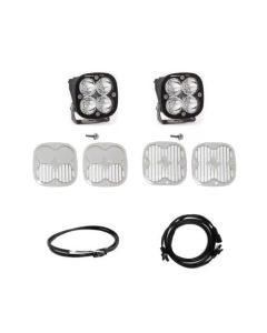 Baja Designs 2021+ Ford Bronco A Piller Light Kit Squadron Pro Spot w/Upfitter - 447754UP