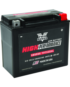 Twin Power YTX-20HL High Performance Battery Replaces H-D 65989-97A Made in USA 310 CCA - 485005
