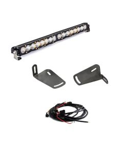 Baja Designs 2019+ Ram Rebel 1500 S8 20in Bumper Kit - Clear - 448016
