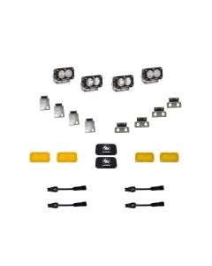Baja Designs S2 Pro Fog Pocket Kit - 2021+ Ford Raptor - 448053