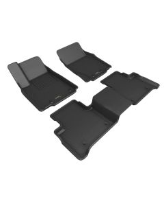 3D Maxpider 22-23 Jeep Grand Cherokee Kagu Floor Mat- Black R1 R2 R3 - L1JP02601509