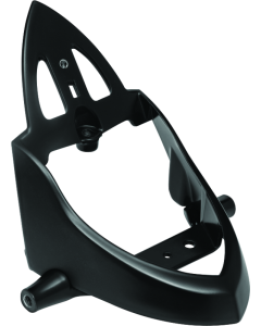 Kuryakyn Rear Turn Signal & License Plate Mount Indian Black - 3129