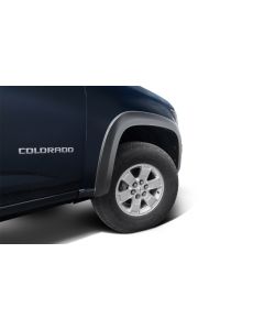 Bushwacker 15-19 Chevy Colorado (Excl. ZR2) OE Style Fender Flares 2pc Front - Black - 40143-02