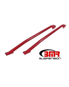 BMR 79-04 Fox Mustang Hardtop Only Weld-On Boxed STD. Subframe Connectors - Red - SFC024R