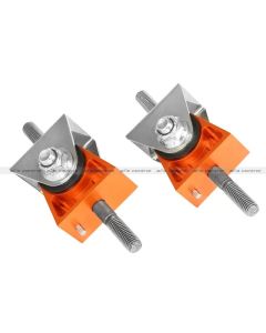 aFe Control PFADT Series Engine Mount Set; Chevrolet Corvette (C5/C6) 97-13 Orange - 450-401007-N
