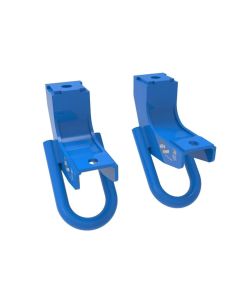 aFe Toyota Tundra 2022 V6-3.5L (tt) Front Tow Hook Blue - 450-72T001-L