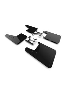 Rally Armor 23-25 Toyota Sequoia Black UR Mud Flap w/ Metallic Black Logo - MF88-UR-BLK-MBK