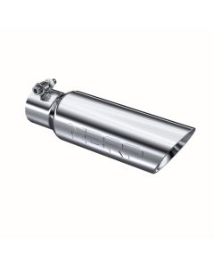 MBRP T304 Stainless Steel 3.5" O.D. Dual Wall Angled 2.5" Inlet 12" Length Exhaust Tips - T5106