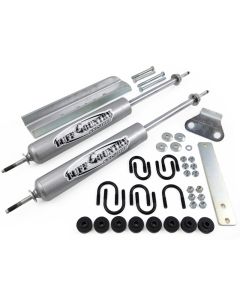 Tuff Country 80-96 Ford F-250 4wd Dual Steering Stabilzer (Parallel Style) - 66280