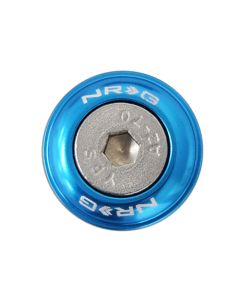 NRG Fender Washer Kit w/Rivets For Plastic (Blue) - Set of 10 - FW-100BL