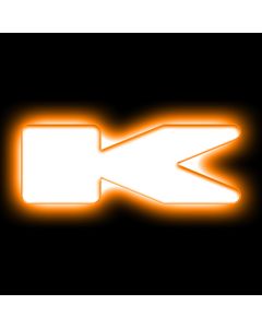 ORACLE Lighting Universal Illuminated LED Letter Badges - Matte Wht Surface Finish - K - 3140-K-005