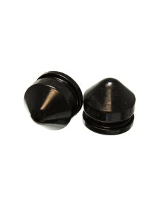 Energy Suspension 02-05 Dodge Ram 1500 2WD Black Front Bumper Stop Set - 5.6112G