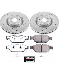 Power Stop 12-16 Audi A6 Quattro Front Z26 Street Warrior Brake Kit - K6129-26