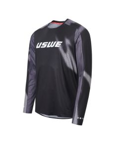 USWE Kalk Off-Road Jersey Adult Black - Medium - 80951021999105