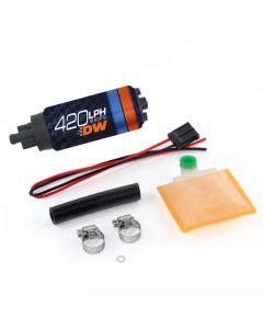 Deatschwerks DW420 Series 420lph In-Tank Fuel Pump w/ Universal Install Kit - 9-421-1000