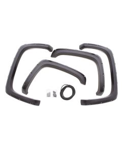 Lund 07-13 Chevy Silverado 1500 RX-Rivet Textured Elite Series Fender Flares - Black (4 Pc.) - RX106T