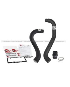 aFe BladeRunner 3in Black Intercooler Hot Cold Side Tubes Combo 02-04 GM Diesel Trucks 6.6L V8 (td) - 46-20045