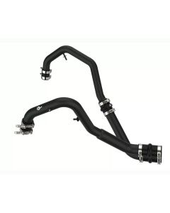 aFe Bladerunner Intercooler Hot Charge Pipe Black 2-2.5in 2021+ Ford F-150 V6-2.7L (tt) - 46-20478-B