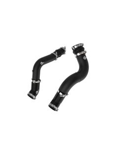 aFe BladeRunner Aluminum Hot and Cold Charge Pipe Kit Black RAM Diesel Trucks 19-23 L6-6.7L (td) - 46-20614-B