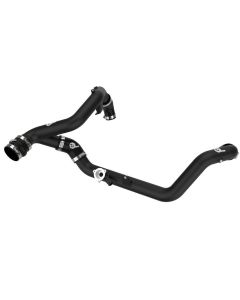 aFe Bladerunner 2-1/4 IN Aluminum Hot Charge Pipe Black 20-23 Ford Explorer/Explorer ST - Black - 46-20658-B