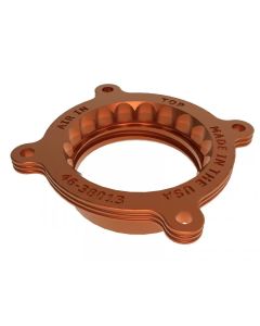 aFe Silver Bullet Throttle Body Spacers TBS 22-23 Toyota GR86 H4-2.4L - Orange - 46-38013