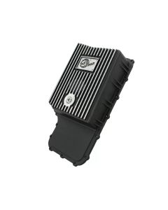 aFe Power Transmission Pan Black Machined 11-14 Ford 6R140 Trucks V8 6.7L (td) - 46-70182