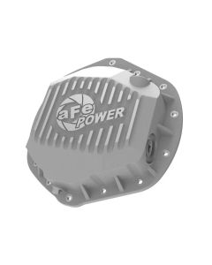 aFe Street Series Rear Differential Cover Raw w/ Machined Fins 01-18 GM Diesel Trucks V8-6.6L (td) - 46-71060A
