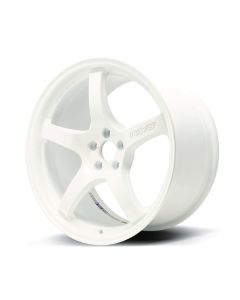 Gram Lights 57CR 18x9.5 +12 5-114.3 Ceramic Pearl Wheel - WGCRX12ECPP