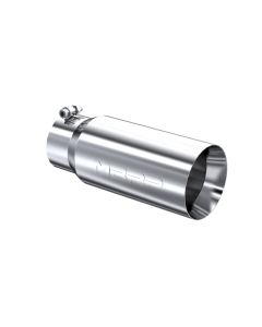 MBRP T304 Stainless Steel 5" O.D. Dual Wall Straight 4" Inlet 12" Length Exhaust Tips - T5049