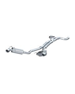 MBRP T409 Stainless Steel 3" Dual Catback w/ Round Tips Chevrolet Camaro V6 3.6L 2010-2015- MBRP-S70 - S7020409