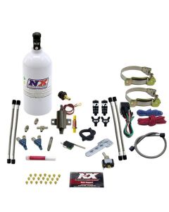 Nitrous Express 2 Cyl Piranha Nitrous Kit w/2.5lb Bottle - 60002P