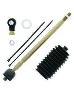 QuadBoss 10-14 Polaris Ranger 400 4x4 Steering Rack Tie Rod Assembly Kit - Left Inner & Outer - 411153
