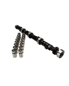 COMP Cams Camshaft and Lifter Kit for Chevrolet Small Block V8 283-400 1957-1986 Hydraulic Flat Tappet, Steel Cam, Black Finish - CL21-600-5