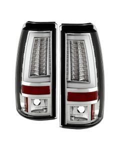 Spyder Chevy Silverado 1500/2500 03-06 Version 2 LED Tail Lights - Chrome ALT-YD-CS03V2-LED-C - 5081902
