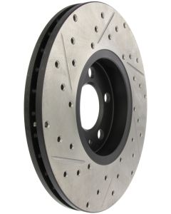 StopTech Sport Drilled/Slotted Brake Rotor Front Left Volkswagen- STOP-127.33059L