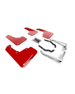 Rally Armor Red UR Mud Flap w/ White Logo Subaru XV Crosstrek Lift/AT 18-19- RALL-MF46-LTUR-RD/WH