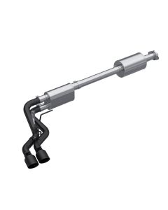 MBRP Black Coated 2.5" Dual Pre-Axle Street Profile 3" Catback Ford F-150 Ecoboost 2021-2022- MBRP-S - S5219BLK