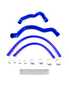 Mishimoto 91-01 Jeep Cherokee 4.0 Silicone Hose Kit Set Blue - MMHOSE-XJ6-92KBL