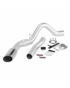 Banks Power 11-14 Chev 6.6L LML ECLB/CCSB/CCLB Monster Exhaust Sys - SS Single Exhaust w/ Chrome Tip - 47786