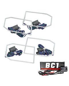 Oracle Chevy Silverado 14-15 Halo Kit Non-Projector Style - ColorSHIFT w/ BC1 Cntrl - 2271-335