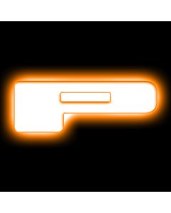 ORACLE Lighting Universal Illuminated LED Letter Badges - Matte Wht Surface Finish - P - 3140-P-005
