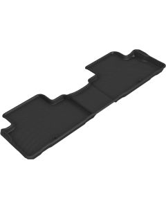 3D MAXpider 2020 Kia Telluride Kagu 2nd Row Floormats - Black - L1KA05121509