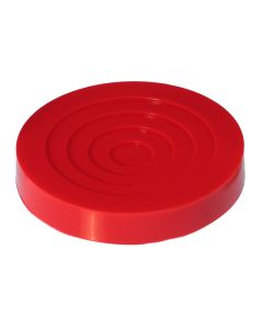 Prothane Universal Jack Pad 5in Diameter Model - Red - 19-1405